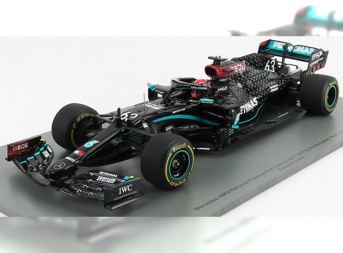 MERCEDES BENZ F1 W11 Eq Performance Team Amg Petronas Motorsport N63 Sakhir Gp (2020) George Russel, Black Green