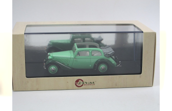 ADLER Trumpf Junior 2-door open roof (1934-39), green