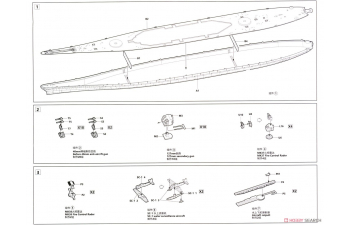 Сборная модель USS Missouri DX