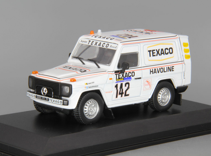 MERCEDES-BENZ 280 GE #142 J. ICKX Winner Paris Dakar (1983), white