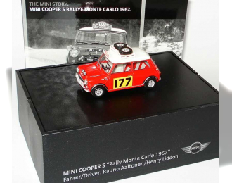 Austin Mini Cooper S Mk6 / Mk7 (1991-2000) #177 Aaltonen / Liddon Rallye Monte Carlo 1967