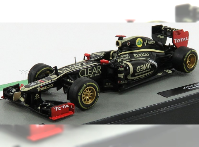 LOTUS F1 E20 Team Renault N9 Season (2012) Kimi Raikkonen, Black Gold Met