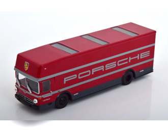 MERCEDES-BENZ O317 Race Transporter "Porsche Motorsport" (1967), Red 	MERCEDES-BENZ O317 Race Transporter "Porsche Motorsport" (1967), Red