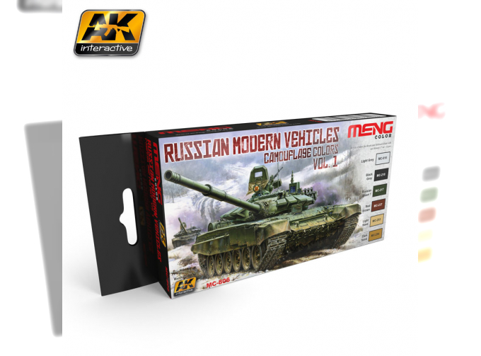 RUSSIAN MODERN VEHICLES CAMOUFLAGE COLORS VOL. 1