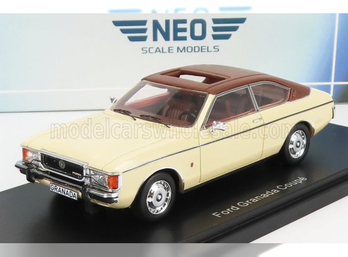 FORD Granada Mki Coupe (1972), Beige Brown