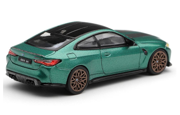 BMW M4 (G82) CS Frozen Isle of Man (2024), green metallic