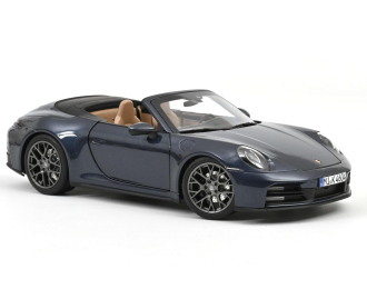 PORSCHE 911 Carrera Cabriolet (992.2) (2025), Yachting Blue Metallic