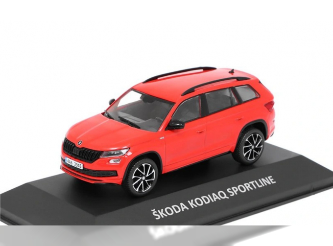 Skoda Kodiaq Sportline (2018), red