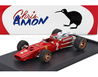 FERRARI F1 312 №2 Italy Gp (1967) Chris Amon, Red