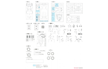 Сборная модель YHP NISSAN R89C "Super Detail"