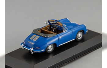 Porsche 356 C Cabriolet (1963), enamel blue