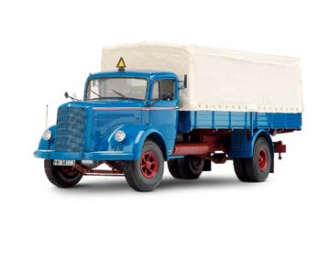 MERCEDES-BENZ L6600 Pritsche, blue