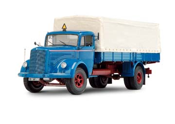 MERCEDES-BENZ L6600 Pritsche, blue