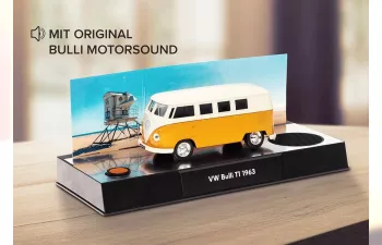 Сборная модель VOLKSWAGEN Bulli T1 (1963), yellow / white