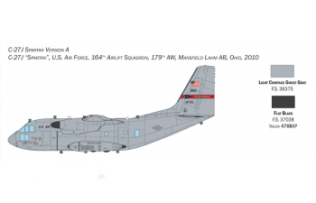 Сборная модель Самолет C-27J SPARTAN / G.222