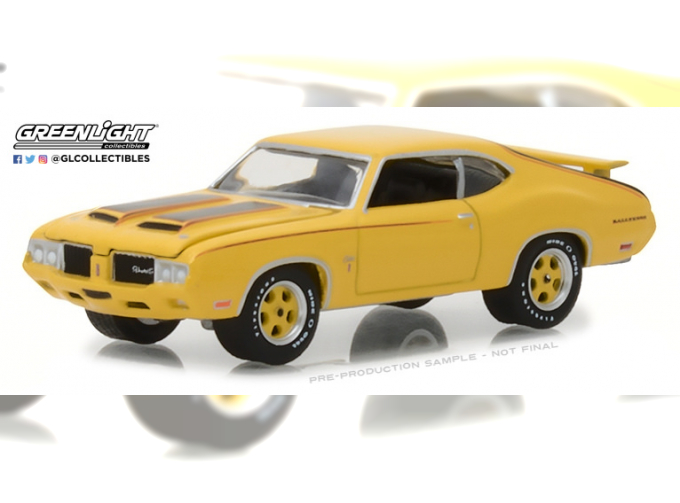 OLDSMOBILE Cutlass Rallye 350 1970 Sebring Yellow 