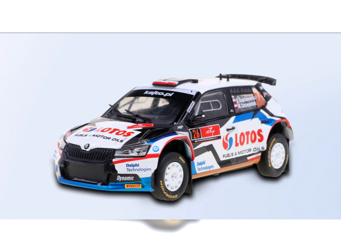 SKODA Fabia - Kajetanowicz - Szczepaniak 2020 из серии RALLY CARS