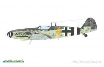 Сборная модель Gustav Pt. 3 Bf 109 G-6/AS & G-14/AS (Limited Dual Combo)