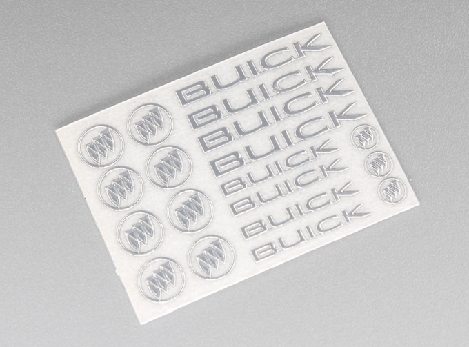 Наклейка объёмная металлизированная логотипы Buick