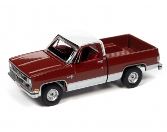 CHEVROLET Silverado 10 Fleetside Pickup Truck (1981), red 