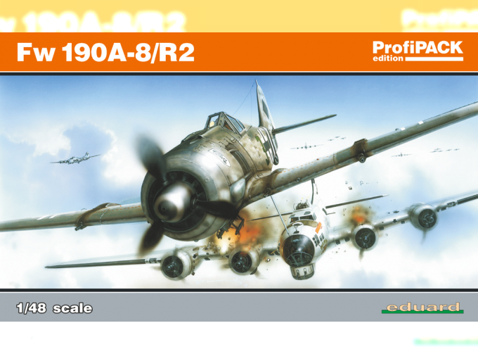 Сборная модель Немецкий истребитель Fw-190A-8/R2 (ProfiPack)