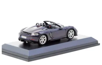 PORSCHE 718 (982) Spider Rs Open (2023), dark purple