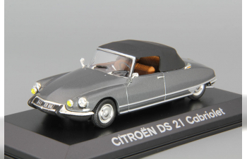 CITROEN DS 21 Cabriolet (1972), grey metallic