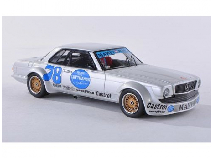 MERCEDES-BENZ 450 SLC AMG Gr.2 #78 Mampe presentation (1978), silver