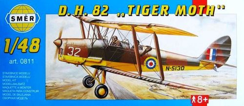 Сборная модель Самолёт D.H.82 "Tiger Moth"