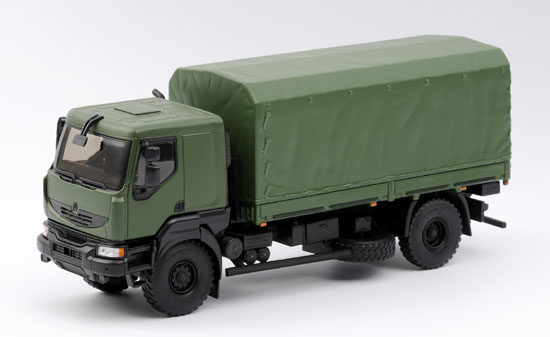 RENAULT Kerax 4 X 4 Avec Benne Bachee, green