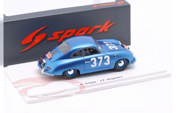 PORSCHE 356 Pre-A 1500 №373 Rallye Monte Carlo Joaquim Filipe Nogueira; Alberto Graca (1955)
