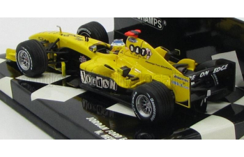 JORDAN F1 Ford Ej14 №18 Race Version (2004) N.Heidfeld, Yellow Black