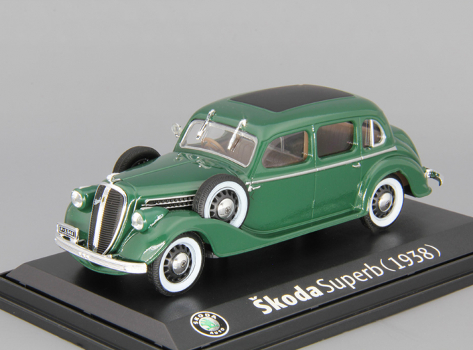 SKODA Superb 913 (1938), green