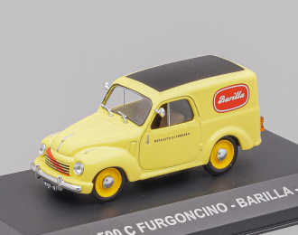 FIAT 500c Furgoncino Van Barilla (1951), yellow