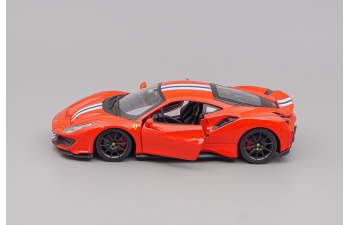 FERRARI 488 Pista (2018), red / white