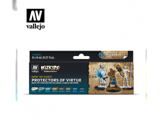 Набор акриловых красок Wizkids Защитники добродетели / Protectors of Virtue