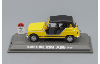 RENAULT 4 Plein Air (1968), yellow / black