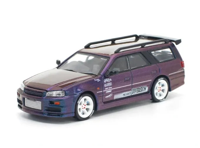 NISSAN Stagea, magic purple