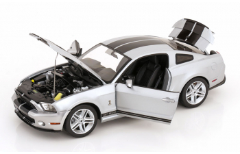 FORD Shelby Mustang GT500 (2011), silver