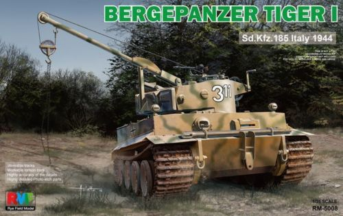 Сборная модель Bergepanzer Tiger I