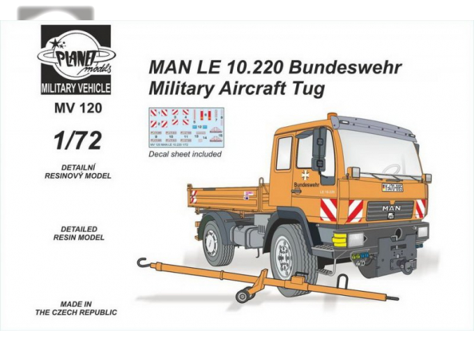 Сборная модель MAN LE 10.220 Bundeswehr Military Aircraft Tug