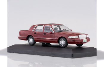 LINCOLN Town Car (1996), dark red