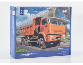 Сборная модель КАМАZ-6522 самосвал