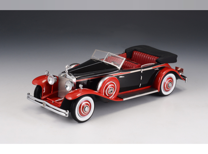 ROLLS ROYCE Phantom II Brewster Newmarket Permanent Sport Sedan (открытый) 1932 Black/Red