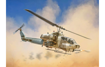 Сборная модель BELL Ah-1w Super Cobra Helicopter Usa Air Force 2001