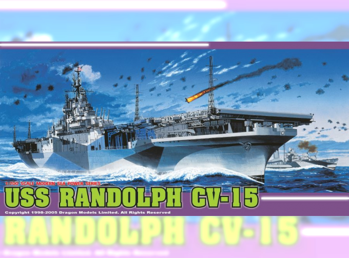 Сборная модель U.S.S. Randolph CV-15