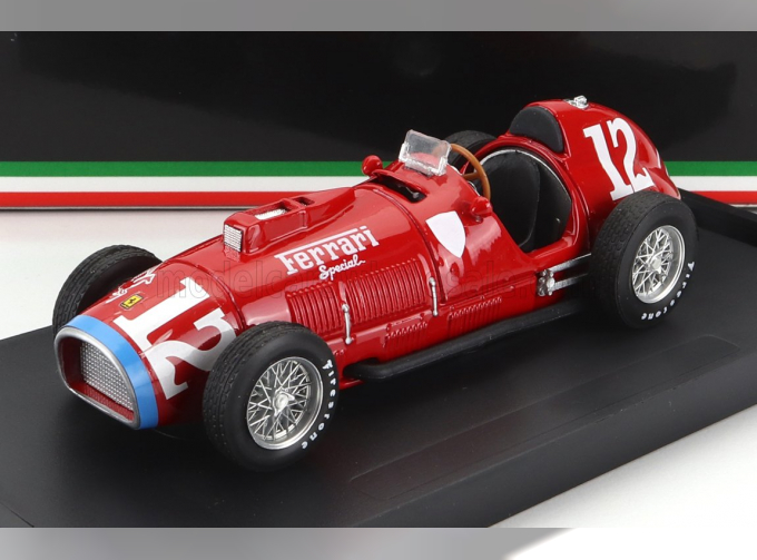 FERRARI F1 375 INDIANAPOLIS №12 (1952) A.ASCARI - ROOKIE TEST, RED