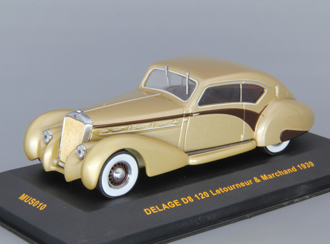 DELAGE D8 120 Letourneur & Marchand (1939), gold