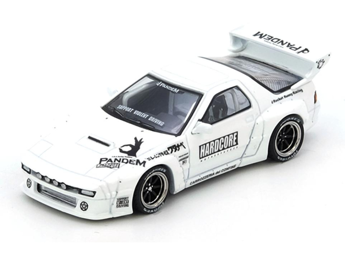 MAZDA RX7 (FC3S) *PANDEM AERO* Widebody Kit, white
