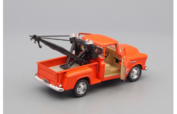 CHEVROLET Stepside Tow Truck (1955), orange